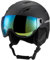 Lixada Skihelm mit Visier I Atmungsaktiver Skihelm Herren & Damen mit Lüftungsöffnungen I Unisex Skihelm I Größenverstellbar I Kopfumfang 55-61 cm