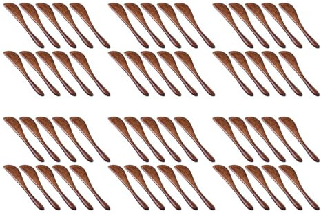 Ronlok 60 Packungen Buttermesser Aus, 6 Gewürzmesser, Super Praktisch, Küchenutensilien, Erdnussgelee Verteiler
