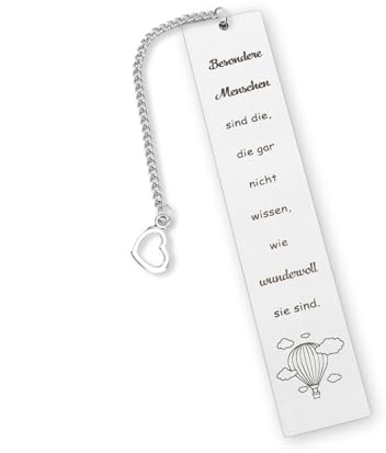 Geschenk Für Freund Und Beste Freundin - Lesezeichen Aus Metall, Personalisiert, Inspirierend, Schulabschluss Und Geburtstagsgeschenk Für Kollegin