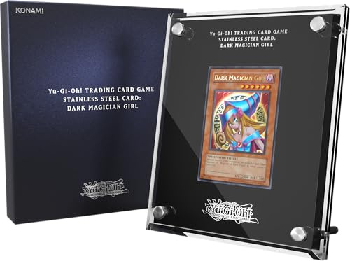Yu-Gi-Oh! Trading Card Game Stainless Steel Card: Dark Magician Girl (Amazon Exclusive)