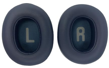 tecinity Coussinets d'oreille pour JBL Tune 700(700BT)/710(710BT)/720(720BT) Casque, Oreillette de Remplacement pour JBL Tune 750(750BT,750BTNC)/760(760NC) Casque, Cuir Souple (Bleu)