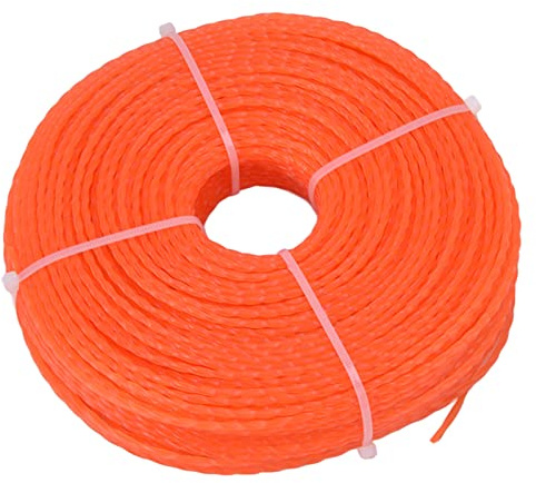 Tbest Nylon-Trimmerschnur, 2,7 Mm, 100 M, Strimmerschnur, Trimmerschnur, Sttrimmerschnur