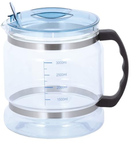 1 Gallon Glass Water Distiller Jug Replacement Pitcher for Counter Top Water Filter Compatible with Distilled Water System