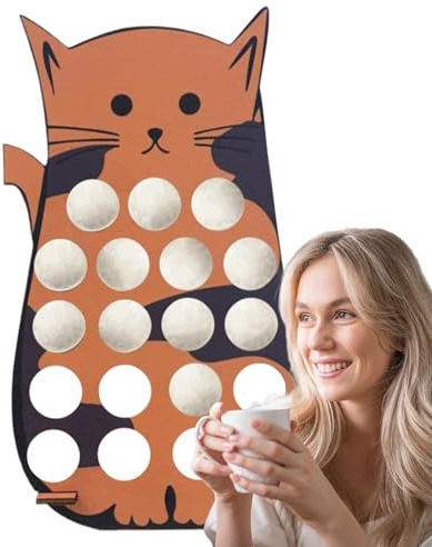 Contenitore per cialde di caffè, supporto per caffè a più livelli a di gatto, accessori compatti per bustine di tè e chicchi di cioccolato