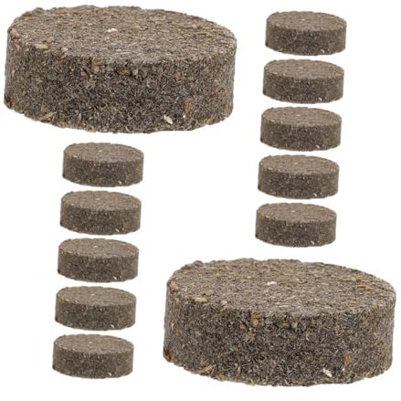 UKCOCO 50pièces Allume-feu Bois Barbecue Camping Blocs Allumage Rapide Feu Faisant Bois Séché Pique- Cheminée Accessoires