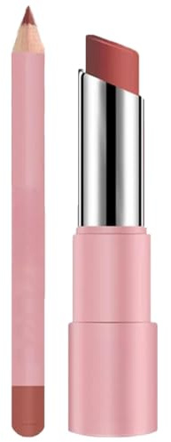 Hyaluronic Acid Lip Lifter Balm, Lip Glaze Gloss Stain, Genli Lifter Hydrating Glaze Oil Lips Balm Pinkdrip, Long-Lasting Waterproof Matte Lipstick Set, 24-Hour Smooth Moisturizing (#08)