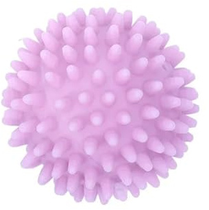 6/1 Stück Wäschebälle Anti-Wicklung Wäschebälle Trocknerbälle Wiederverwendbare Haushaltswasch-Reinigungswerkzeuge Reinigungsball(Purple)