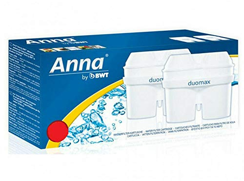 10 Anna Duomax Wasserfilter Kartuschen für Brita Maxtra