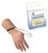 Medisure SIZE MEDIUM FIRST AID PREMIUM QUALITY RE-USABLE ADJUSTABLE PROTETIVE MEDICAL WHITE LEATHER THUMB STALL