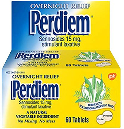 Perdiem Stimulant Laxative Pills Pills 60.0 ea. (Quantity of 4)