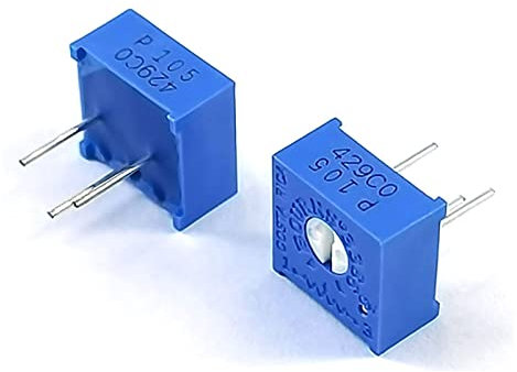 BEOTTO 20 STÜCKE 3386P Präzise 1K 2K 5K 10K 20K 50K 102 202 502 103 203 503 Trim Pot Trimmer Potentiometer mit Knopf Widerstand Ohm 3386 (Size : 200 Ohm)