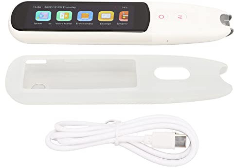 Sprachübersetzer-Smart-Pen,Scan-Lesestift, Digitaler Lesestift, Sprachübersetzergerät 134 Sprachen, WiFi-Übersetzungs-Scanstift Mit 3-Zoll-Touchscreen