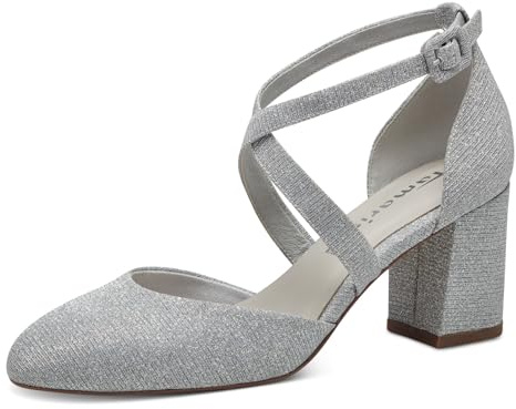 Tamaris dam 1-24414-41 pumps, Silverglam, 42 EU