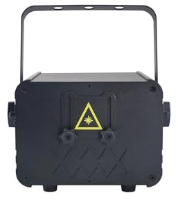 IluminacióN De Escenario, 2W 3W RGB patrón efecto de escaneo luz DMX512 Control de música proyector DJ Disco Sta fiesta barra interior Luz De Efecto De Rayos Rgb Brillantes (Size : 2W_0)