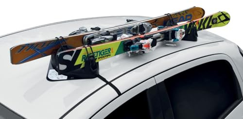 Menabo Skiträger Magnetischer Snowboard Dachträger Universal Abschließbar 2 TLG