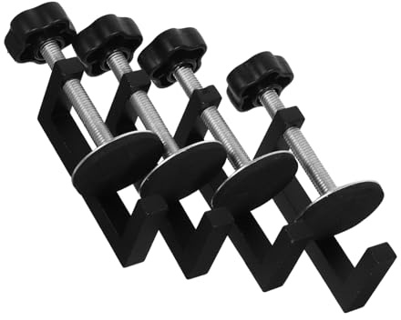 GANAZONO 4pcs Woodworking Clamps Patio Furniture Clips Sectional Sofa Connectors Non-Slip Modular Fasteners for Chair and Sofa Fixing Secure Furniture Connections