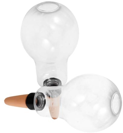 Toyvian 2 pièces Arroseur Automatique pour Plantes Globes Irrigation Bulbe pour Jardin Extérieur et Intérieur Système Arrosage Goutte à Goutte Pratique Entretien Facile des Plantes Vertes