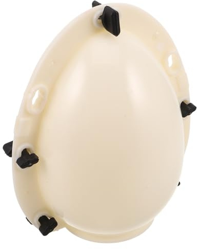 Healeved Große 3D Eierform 20cm aus Kunststoff Befüllbare Schokoladeneierform für Partyspiele Selbstgemacht Ostereier Zerbrechliches Vielseitige Bastelform