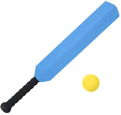 Générique Bat Stump Ball – 23,62 X 2,95 X 1,38 Pollice Set Mazze Da Cricķet | Mazze Da Cricķet in Schiuma Morbida per, Coordinazione Occhio Mano, Leggeri