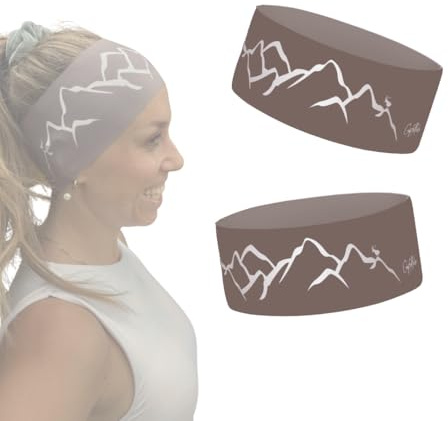 Bergwelten Outdoor Stirnband: Atmungsaktiv & rutschfest | Ideal für Sport, Outdoor & Abenteuer