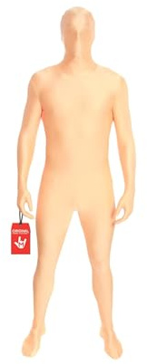 Morphsuit Helkroppsdräkt - Guld, XXL | Original Bodysuit för vuxna och barn | Super Stretch Kostym perfekt för gör-det-själv festkläder | Halloween, cosplay, maskeraddräkt | För män och kvinnor
