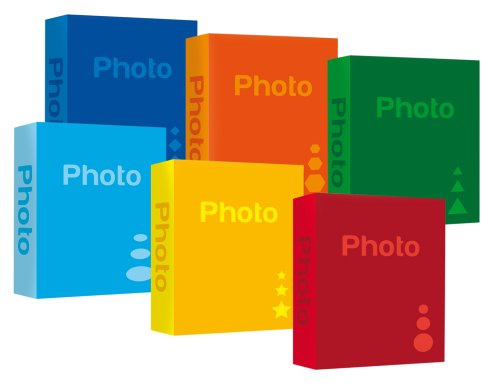 Basic Einsteck-Fotoalbum für 200 Fotos 13x19 cm