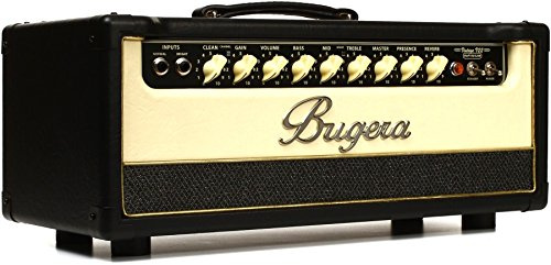 Bugera V22HD INFINIUM 22 Watt Vintage 2-Kanal-Röhrenverstärkerkopf mit INFINIUM Tube Life Multiplier und Reverb
