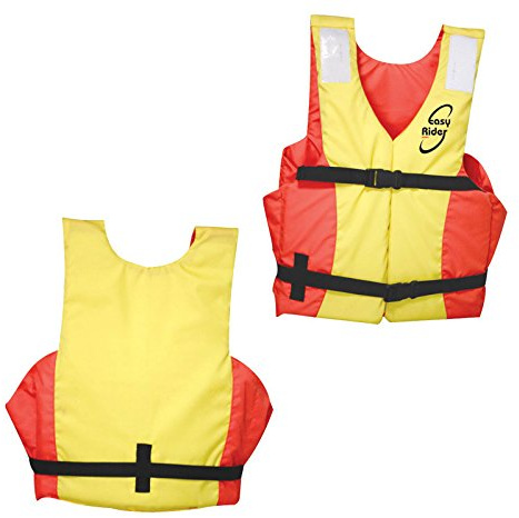 Lalizas Easy Rider Ayuda de Flotabilidad, Unisex niños, Naranja/Amarillo, 25-40 kg