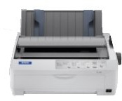 Epson LQ 590 B&W dot matrix printer Roll (21.5 cm), JIS B4 24 pin up to 529 cpsec parallel, USB