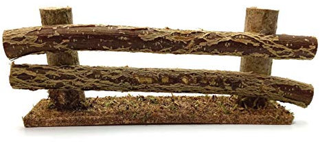 Krippenzubehör, Naturgatter, Höhe 15cm