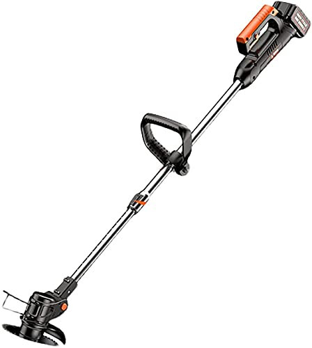 Desbrozadora Universal Cortabordes Cabezal Ajustable y Mango telescópico Los Mejores desbrozadores inalámbricos 48V 1000W Desbrozadoras de césped Batería Adecuada para césped de jardín LSDRALOBP