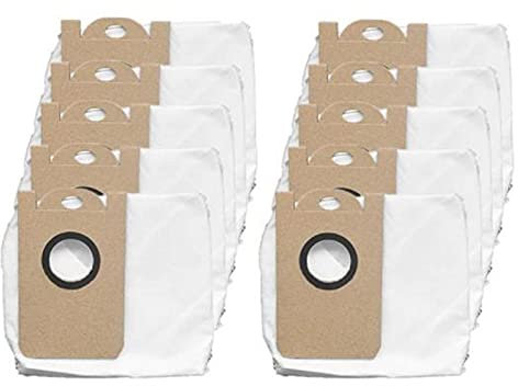 Fransande 10 StüCk Ersatz Beutel Sammlung MüLl Beutel ZubehöR für VIOMI S9 Roboter Vakuum Staubsauger Teile