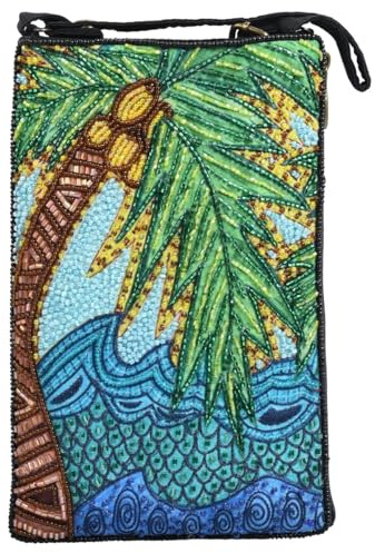 Bamboo Trading Club Bag Palm by Sarah Walters, Women Fashion Bags