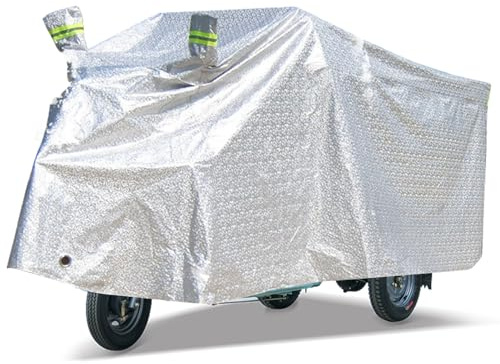 TARAKO Cubierta Grande para Motocicleta,Cubierta para Lluvia para Motocicleta,Funda para Moto al Aire Libre | Cubierta Grande para Motocicleta Resistente al Calor, protección UV para Todas