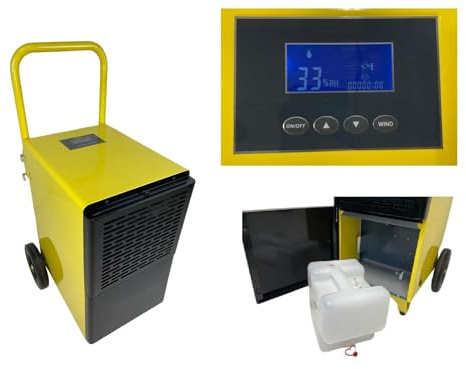 TEICO Gewerbe Luftentfeuchter 55L Entfeuchter Trockner Bautrockner Heizung