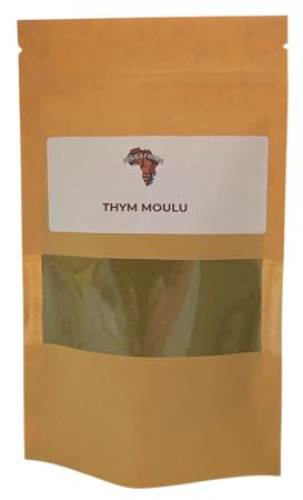 Thym Moulu 50g – Thymus Vulgaris en Poudre – Herbe Aromatique Naturelle pour Sauces, Marinades, Plats Mijotés & Tisanes
