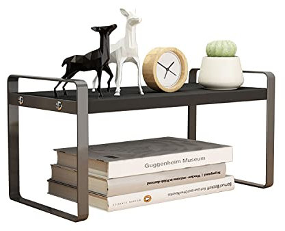 Schreibtisch-Organizer aus Holz, robustes Regal für Zuhause, Büro, Schule, Küche, 50 cm, Schreibtisch- und Büroregale, Schreibtischzubehör (Typ 3)