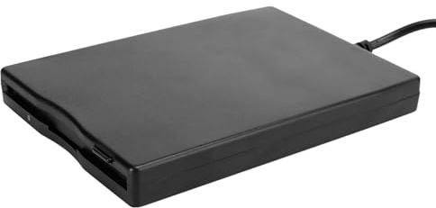 Tragbares 3,5-Zoll-Diskettenlaufwerk, Externer Kartenleser für Computer, Abnehmbares Diskettenlaufwerk, Computerzubehör, Kompatibel mit PCs, Laptops und Tablets