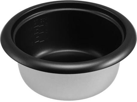 Reiskocher Ersatztopf 1,5l aus Aluminiumlegierung, Antihaft | Skala, Silber Schwarz, Geeignet für Suppe und Kuchenbacken, Zubehör für Elektroherde