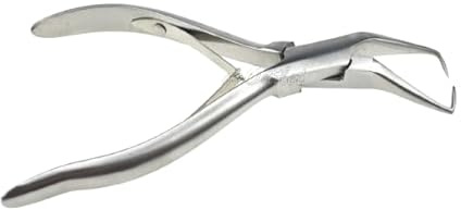 MAQNSCO New Hair Extensions Kit & Hair Extension Tool Plier Silver for Micro Link, Micro Ring, Feather Extension, Beads Opener & Removal Tool Kit