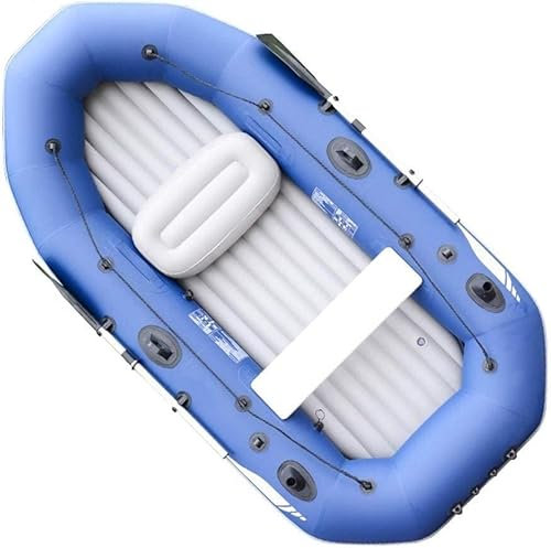 KANBUN Aufblasbares Kajak 23 Personen Boot Falten PVC -Kanu 265 kg Lastlager mit 2 Paddelhalterungen zum Fischen von Tauchen