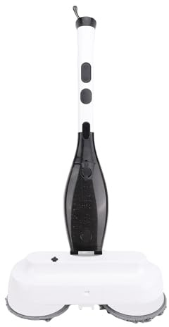 Cuifati 2 en 1 Trapeador de Depurador Eléctrico, Tink de Agua Eléctrica Inalámbrica de 4000 MAh de 800 Ml de Agua para Piso de Baldosas de Madera Dura