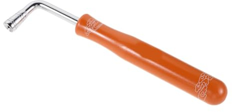 UPKOCH Förmiger Stimmhammer mit quadratischer Spitze stabiles Metallwerkzeug für Guzheng Zither Klavier universeller Saitenspanner benutzerfreundlich für präzises Nachstimmen