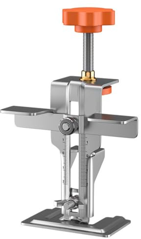 Gabarit de montage ergonomique pour armoire - Pince à large ouverture avec corps en acier - Manchons de protection non marquants - Outil d'installation de porte d'armoire multifonction