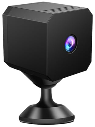 BONKZEBU Telecamera di Sicurezza Intelligente per Visione Notturna con Rilevamento del Movimento, Archiviazione nel Cloud per la Sorveglianza Domestica