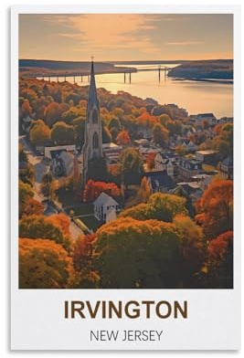 2000-teiliges Puzzle, Irvington New York Classic Puzzle, 3D-Puzzle-Bastelset, Papierspielzeug, einzigartiges Geschenk, Wohnkultur, 100 x 70 cm
