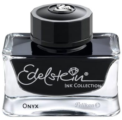 Pelikan 339408 Edelstein Ink Collection Onyx (Nero) Flacone Pregiato 50 Ml