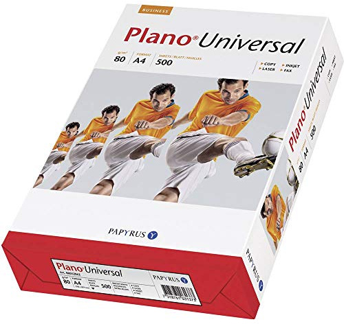 Papyrus 88026735 Plano Universal Papier - A4, 80g/qm, 500 Blatt