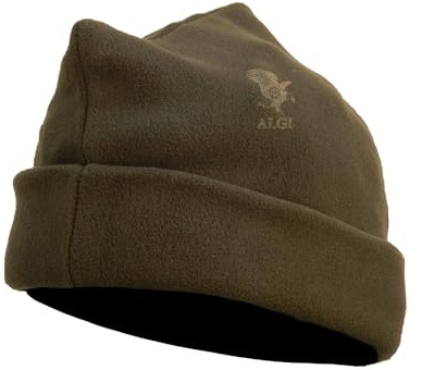 OUTLET MILITARY Cappello 3 Punti in Pile Antipilling Verde