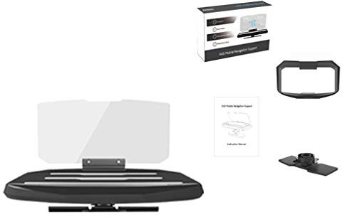 BANGNA Coche Navegación GPS Proyector HUD Pantalla Head Up Display Soporte para teléfono móvil
